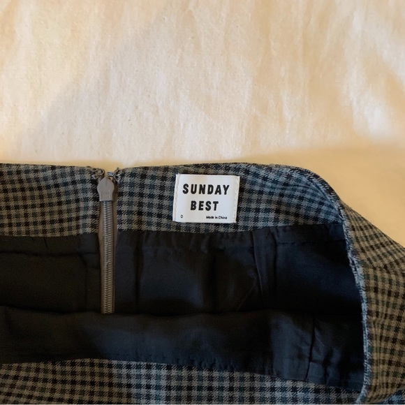 Aritzia Sunday Best Check Skirt - Picture 4 of 5